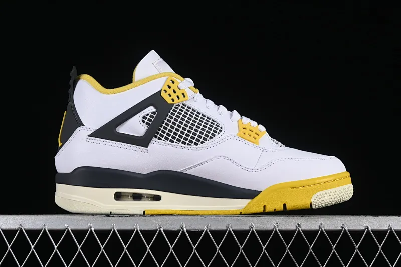 All categories Air Jordan Jordan series basketball shoes Air Jordan 4 GX foreign trade version Air Jordan 4 Retro "Vivid Sulfur" AJ4 Joe 4 Bai Lei Gong AQ9129-101